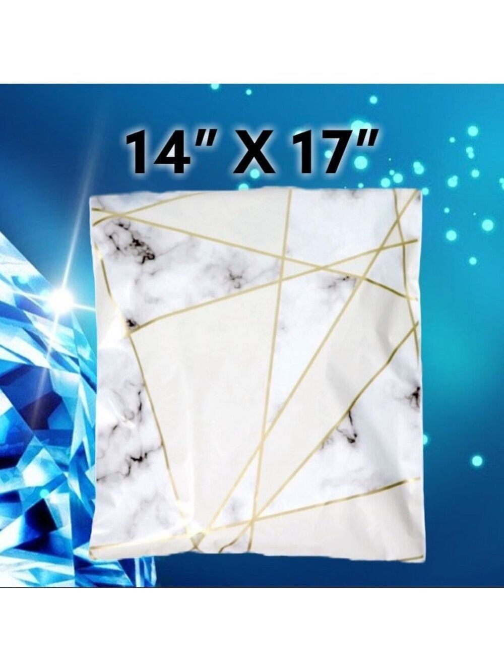 25 14X17 Marble Poly Mailers PRICE IS FIRM - Picture 9 of 11